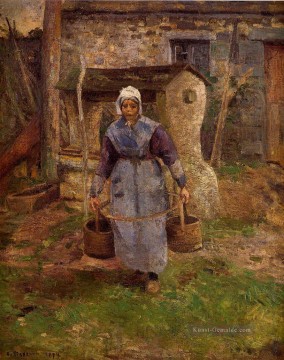 Mutter presle Montfoucault 1874 Camille Pissarro Ölgemälde